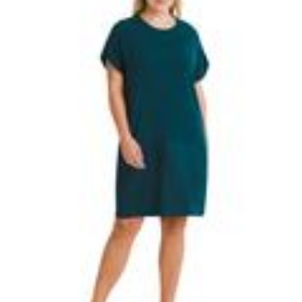Universal Standard Teal Avenir Dress Size S